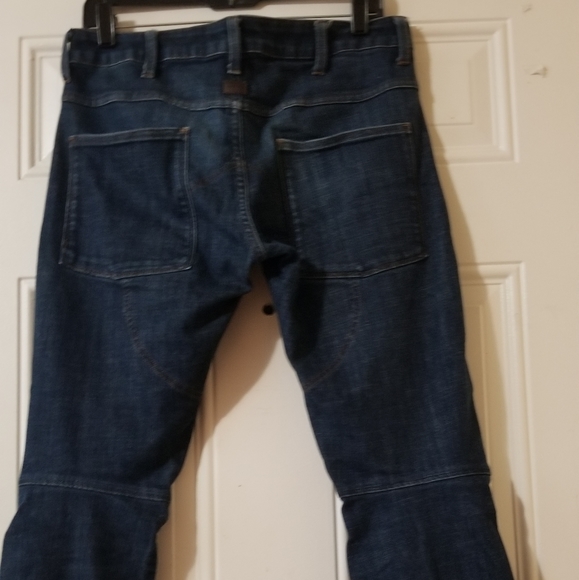 G-Star Raw 5620 3D Slim Legs Jeans In Washed Indigo Size 30/32 - Picture 5 of 13